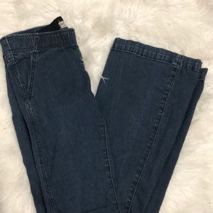 Free people bootcut wide leg jeans